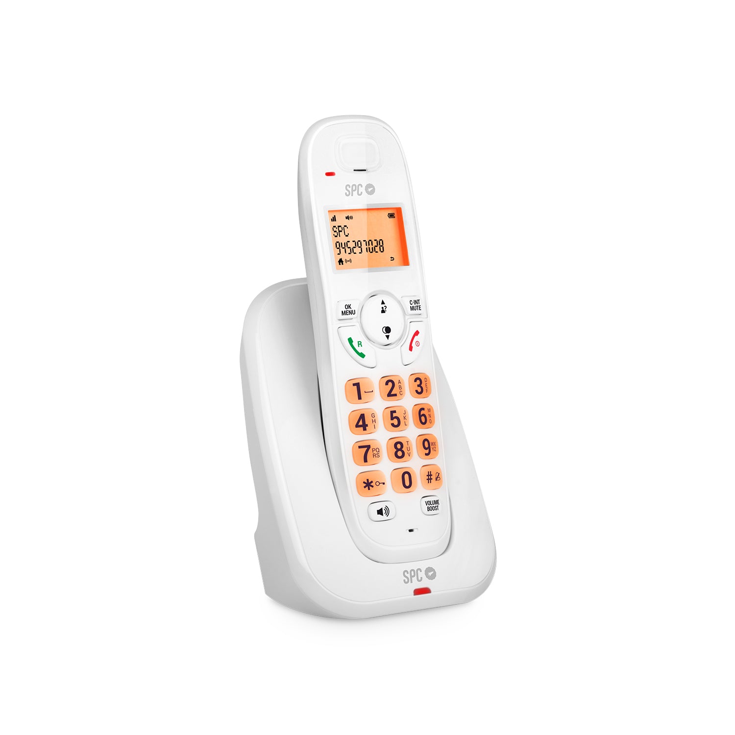 TELEFONO DECT Spc 7331B KAIRO blanco MANOS LIBRES